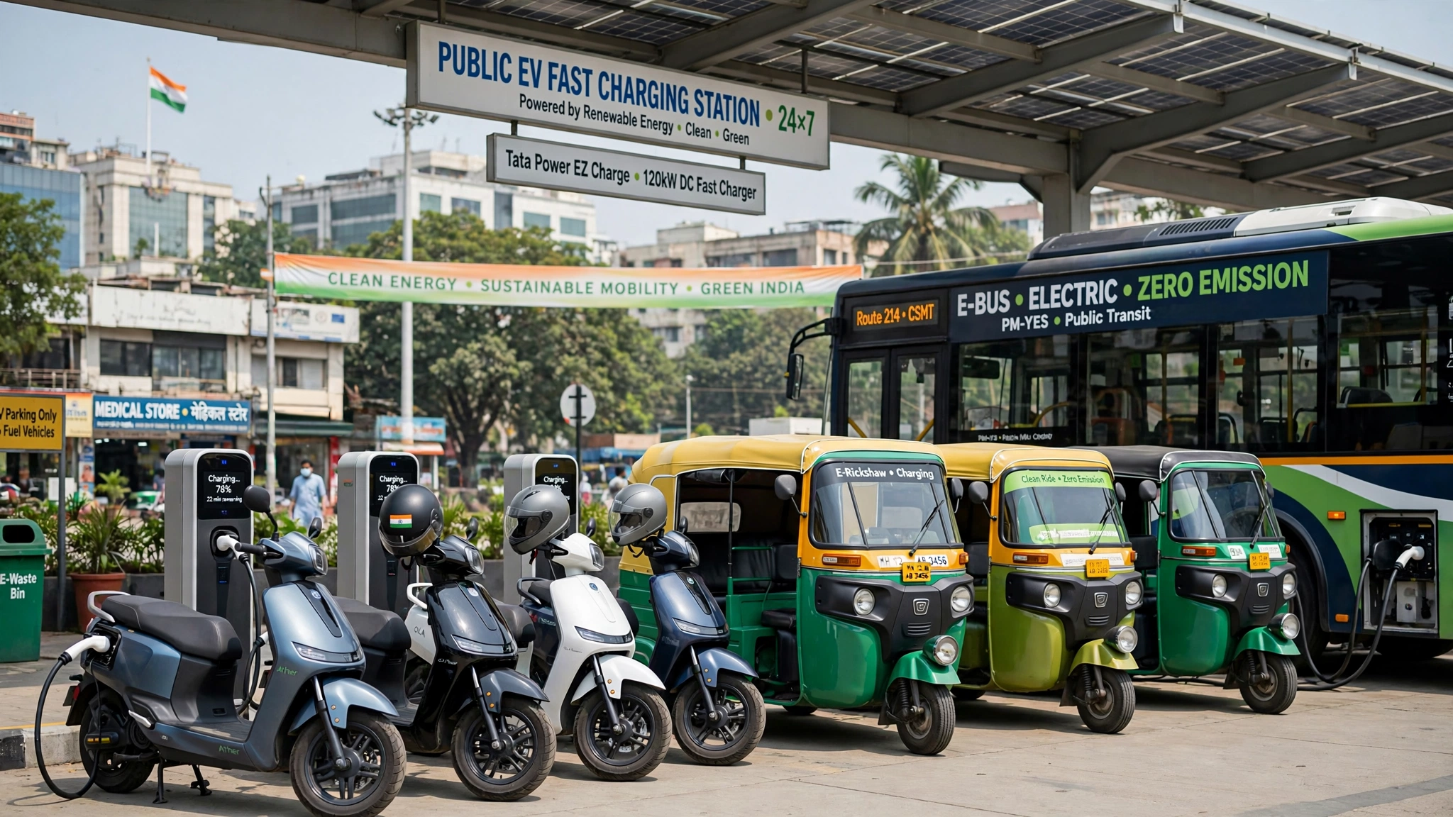 हरित परिवहन से ग्लोबल हब तक, इलेक्ट्रिक वाहन क्षेत्र में भारत की बड़ी छलांग