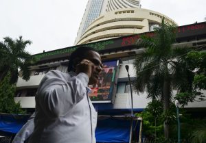 Indian equity markets open flat; financial shares drag