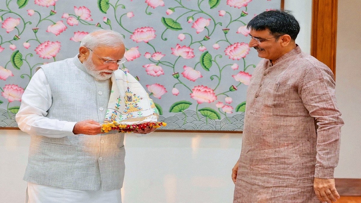 पीएम मोदी से मिले शंकर चौधरी, कृषि और सहकारिता समेत कई मुद्दों पर हुई चर्चा