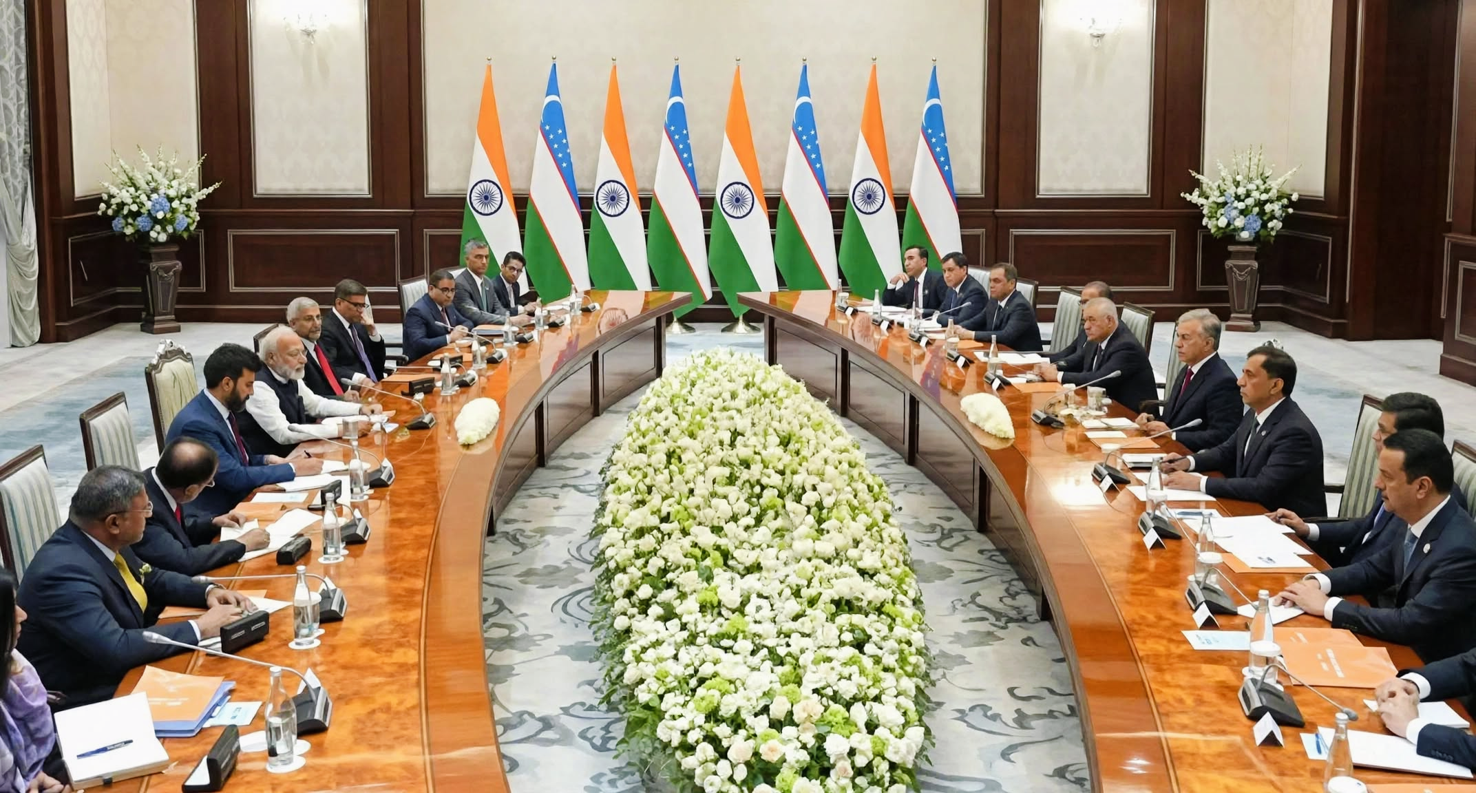 भारत-उज्बेकिस्तान संबंधों में नया अध्याय, प्रधानमंत्री मोदी-राष्ट्रपति मिर्जियोयेव ने व्यापक रणनीतिक साझेदारी पर लगाई मुहर