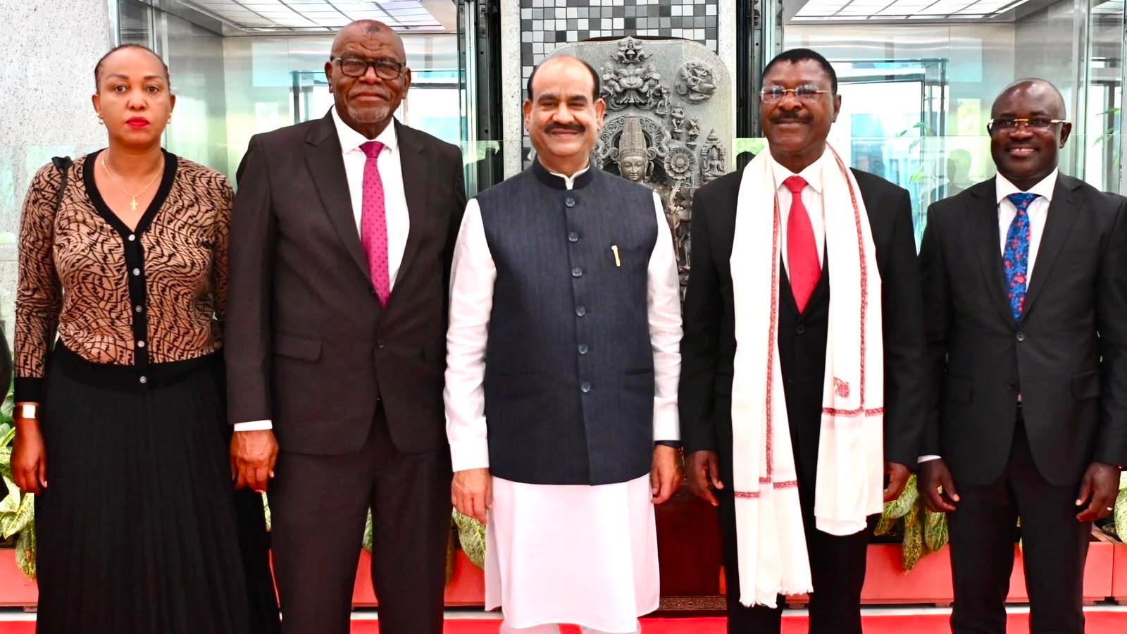 लोकसभा अध्यक्ष से मिले केन्याई स्पीकर, भारत की UNSC स्थायी सदस्यता का समर्थन दोहराया