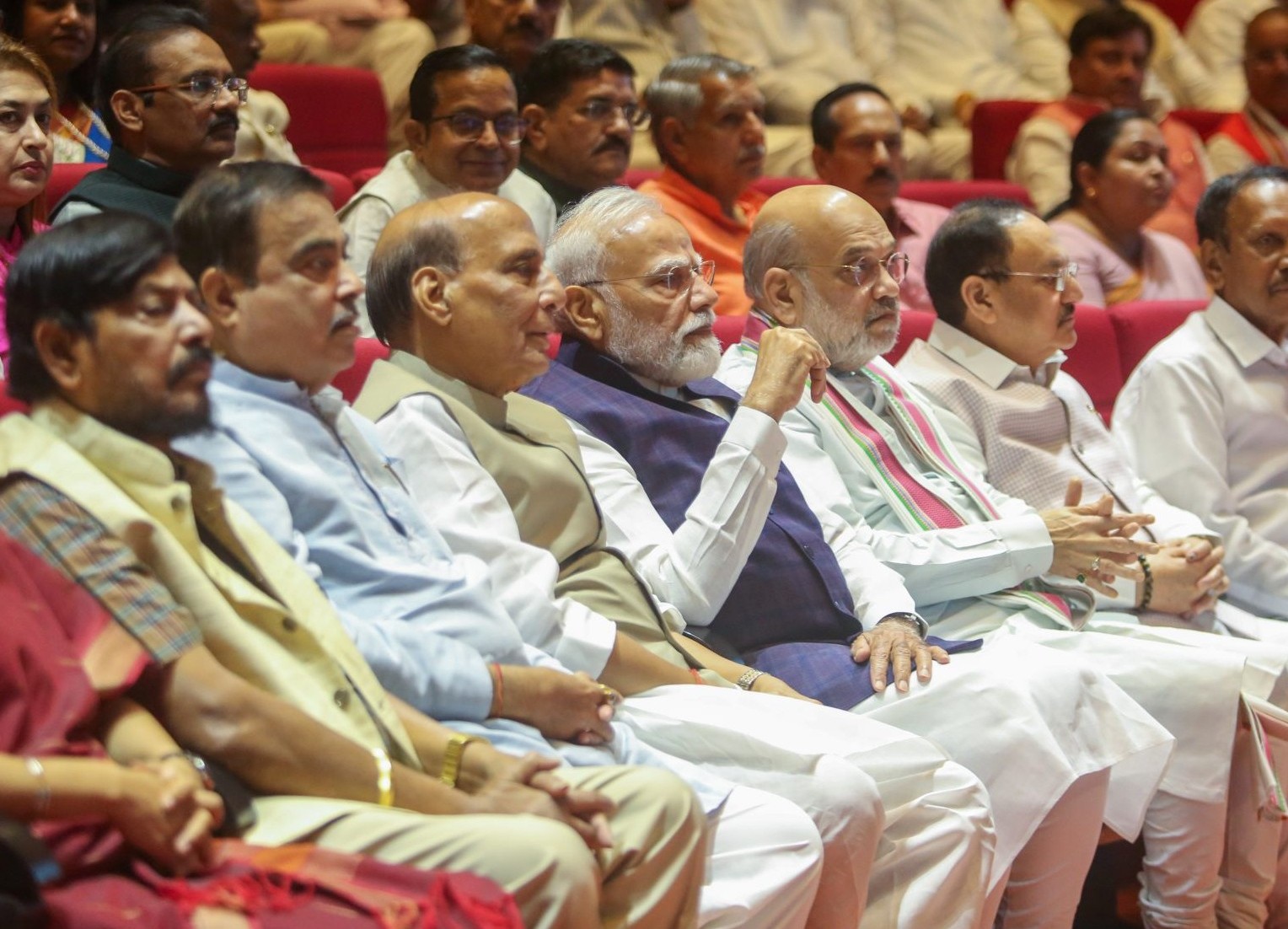 NDA’s final ‘Mangal Milan’ of Monsoon Session today; health and water initiatives on agenda