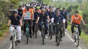 Mandaviya to Lead 94th Fit India Sundays on Cycle in Varanasi on October 11