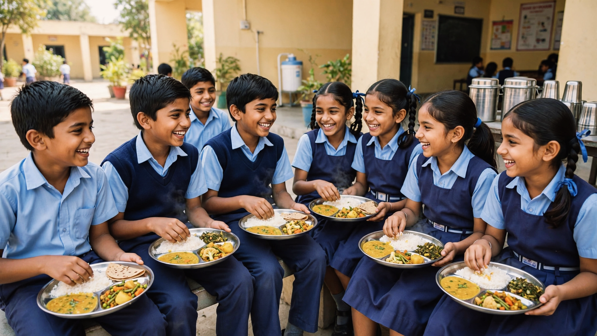 पीएम पोषण योजना में स्थानीय खाद्य पदार्थों के इस्तेमाल पर जोर, राज्यों को मेनू तय करने की छूट