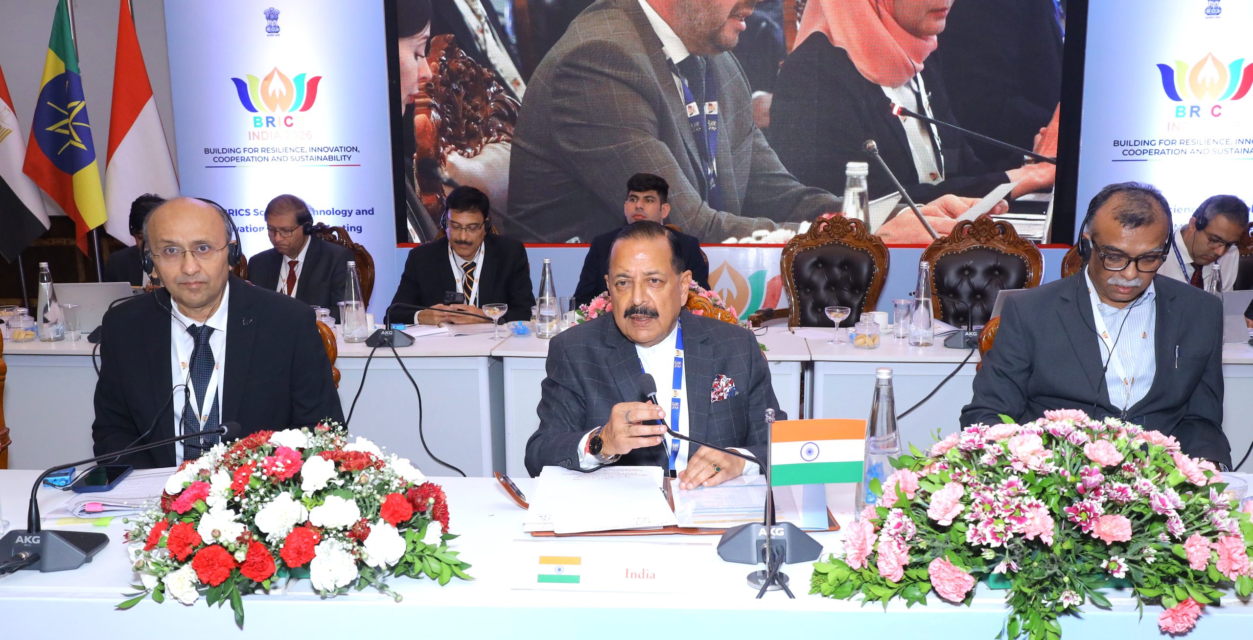 डॉ. जितेंद्र सिंह ने चेन्नई में BRICS विज्ञान मंत्रिस्तरीय बैठक का किया उद्घाटन, वैश्विक वैज्ञानिक सहयोग पर दिया जोर