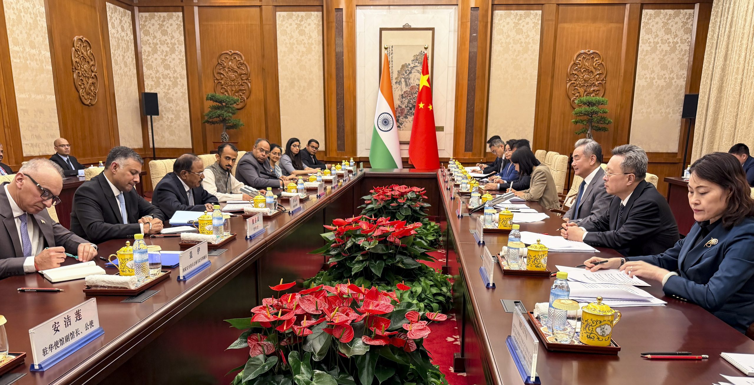 Doval, Wang Yi agree to continue work towards political settlement of India-China boundary question; sides note progress since Kazan, Tianjin