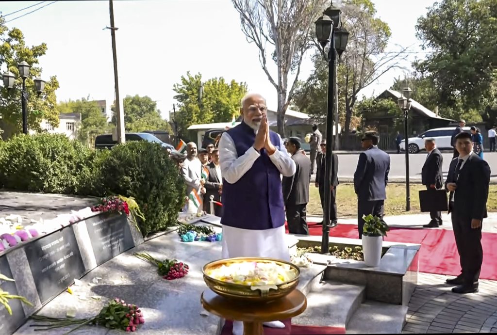 PM Modi in Kyrgyzstan