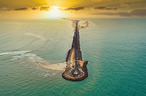 Dhanushkodi ,Rameshwaram harbour, Pamban brdige and near by areas