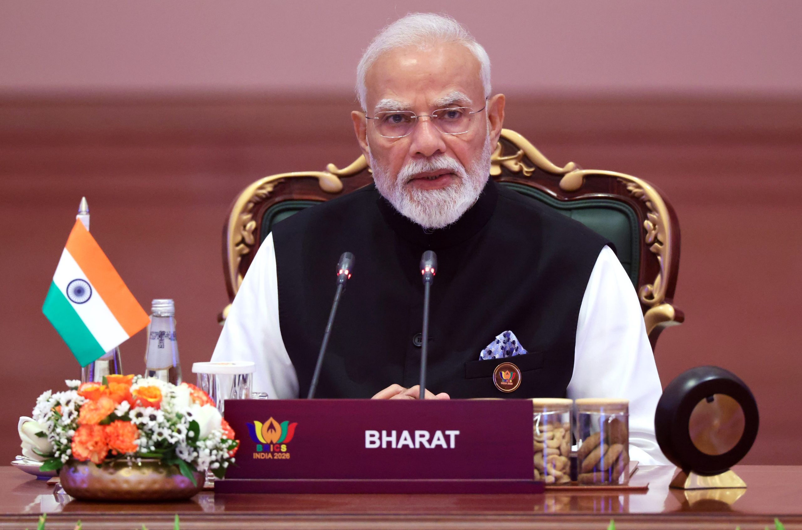 At BRICS, PM Modi calls for replacing ‘pyramid of privilege’ with ‘platform of partnership’