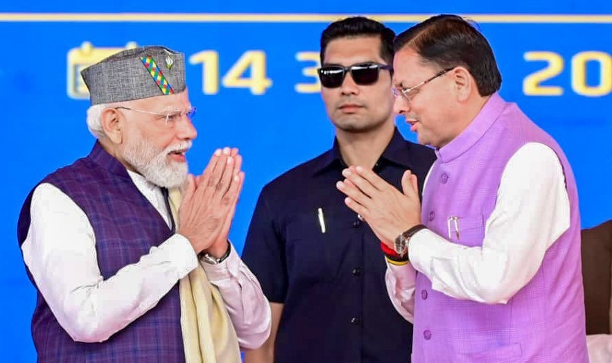 Working hard to further Uttarakhand’s progress: PM Modi extends birthday greetings to CM Dhami