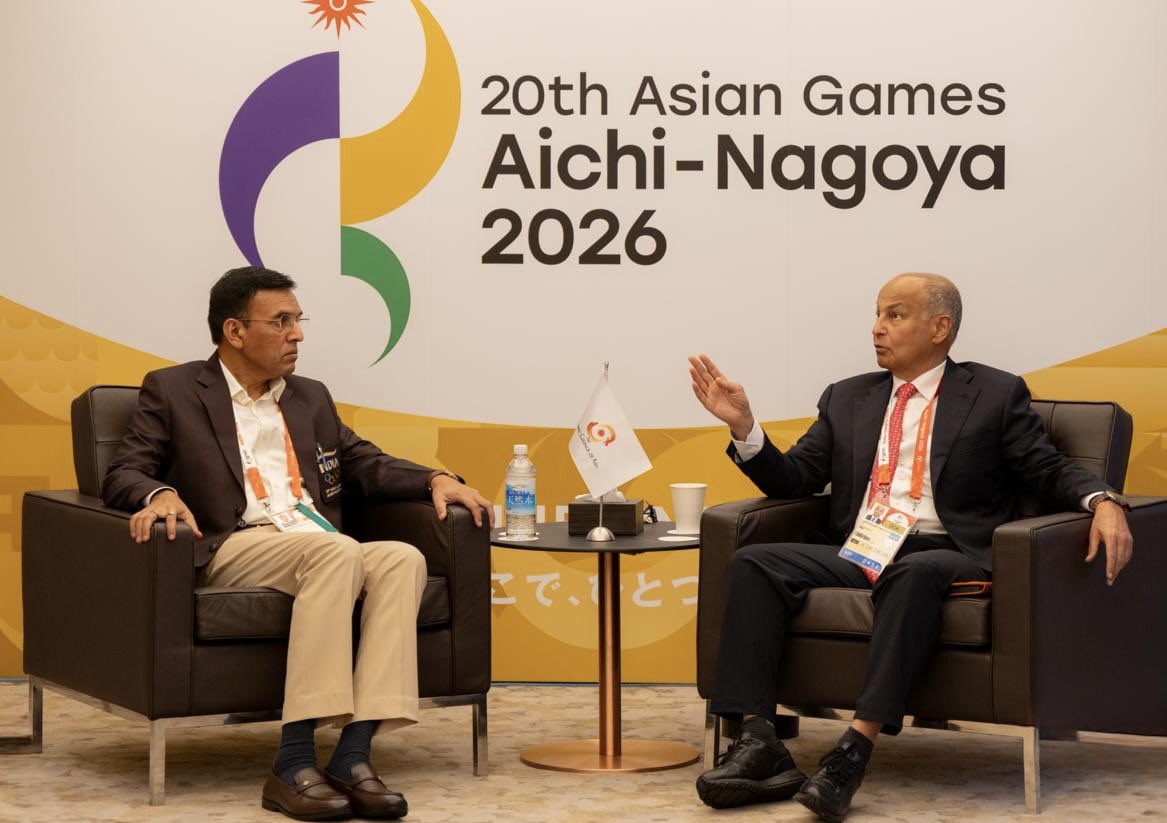 Asian Games: Mandaviya meets OCA Director General, discusses strengthening sporting cooperation