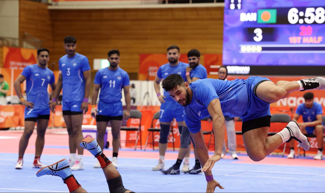 एशियन गेम्स: भारत ने थाईलैंड को 66-28 से हराकर कबड्डी के फाइनल में बनाई जगह