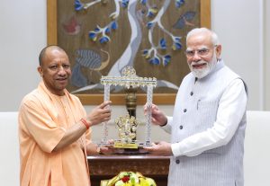 UP CM Adityanath Meets PM Modi in Delhi