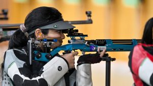 Asian Games: India wins silver in women’s 50m rifle 3P team event; Tilottama, Vidarsa reach individual final