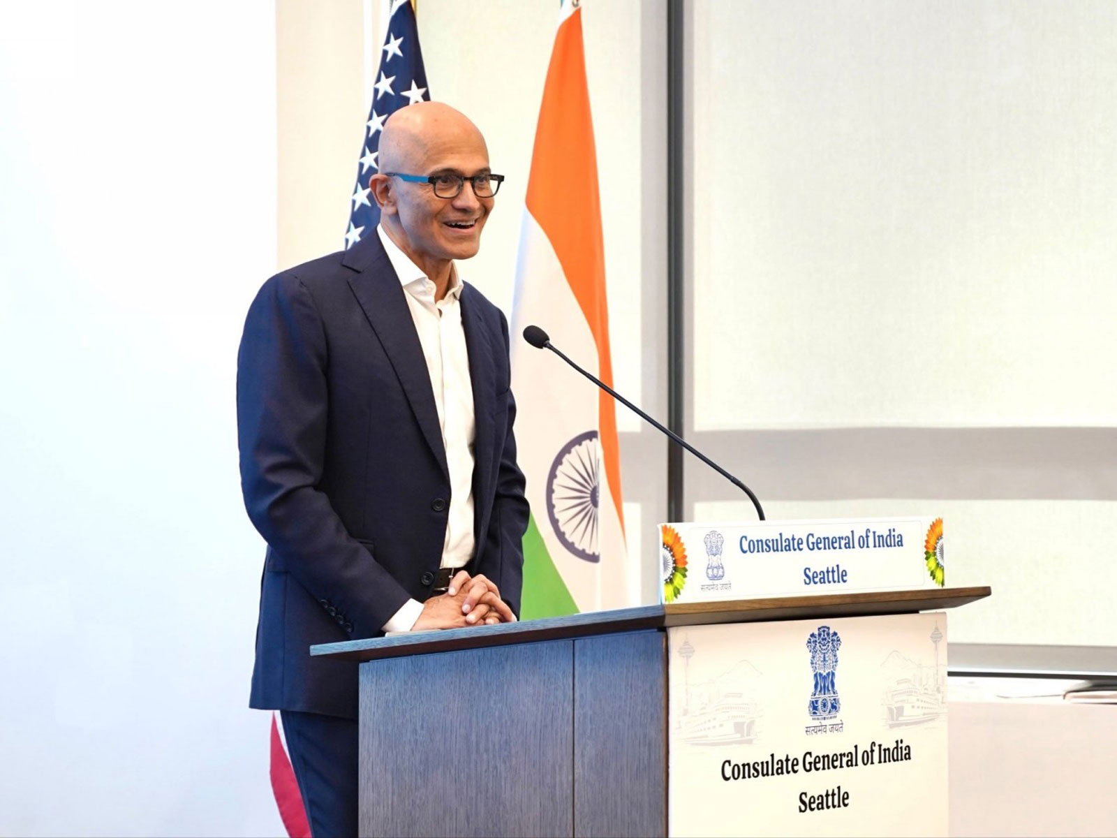भारत की ह्यूमन कैपिटल की तारीफ कर सत्या नडेला बोले- ‘भारत में दुनिया का सबसे बड़ा डेवलपर समुदाय होगा’  