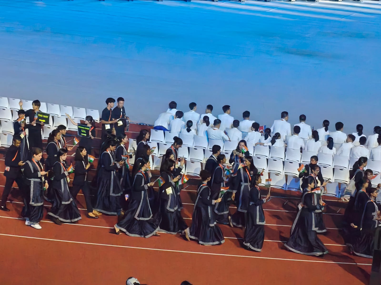 Pawan Sehrawat, Manu Bhaker lead Indian contingent at Asian Games opening ceremony