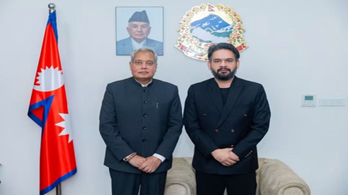 नेपाल के प्रधानमंत्री बालेन शाह से भारतीय राजदूत नवीन श्रीवास्तव ने की विदाई मुलाकात 