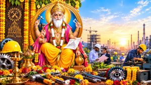 विश्वकर्मा पूजा : सृजन, श्रम और कौशल के सम्मान से आत्मनिर्भरता की ओर बढ़ता भारत