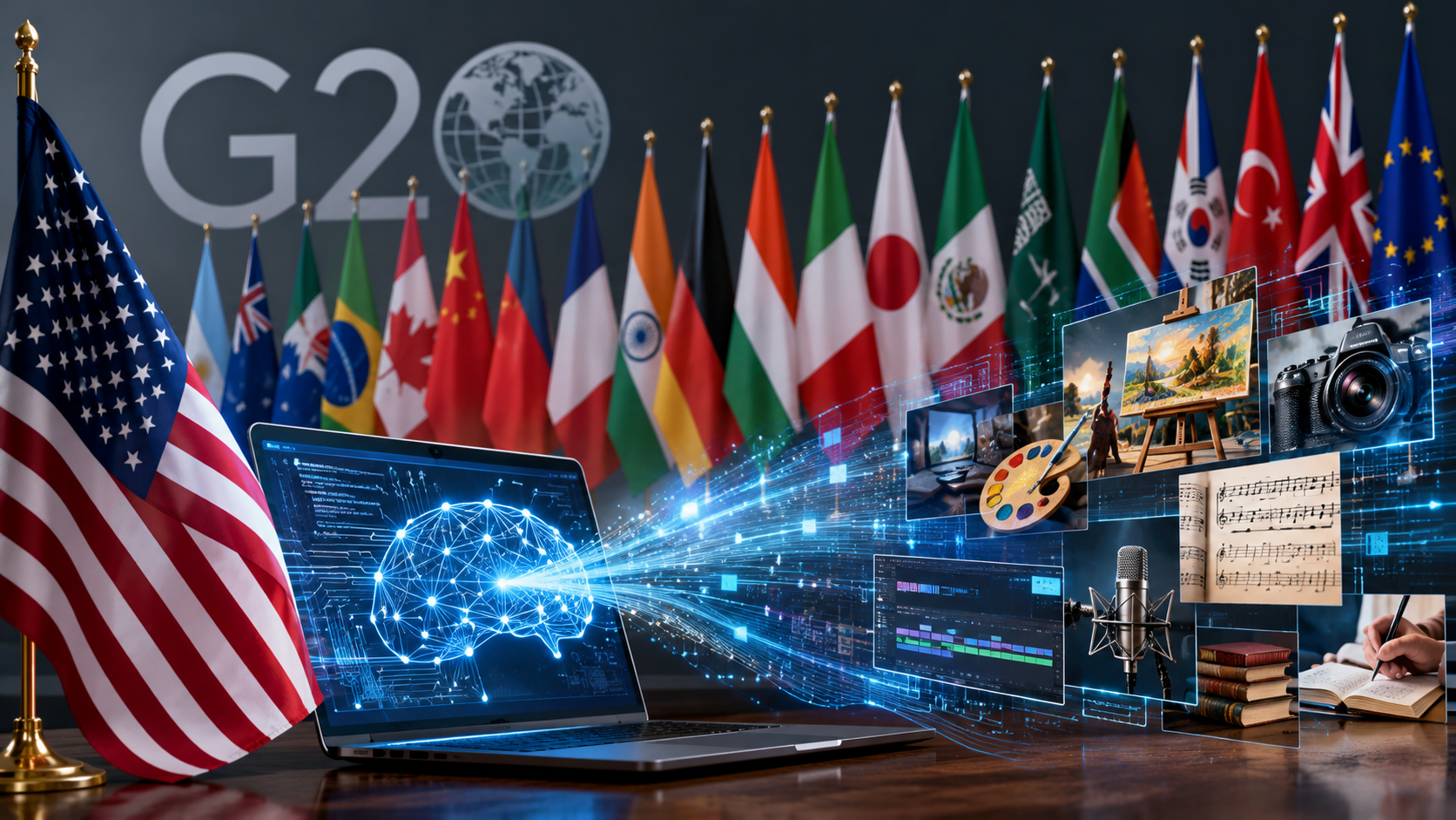 US urges G20 countries to allow AI training on creators’ work