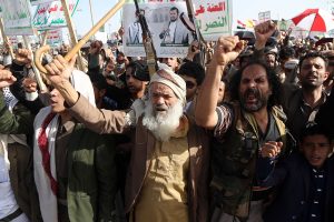 Allies unite behind Saudi Arabia as Houthis step up attacks