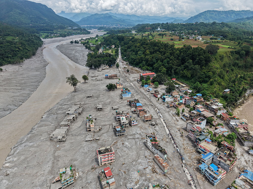 Nepal flash flood death toll crosses 1,200 as PM Shah flags climate change link