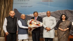 हरिवंश नारायण सिंह के नेतृत्व में भारतीय प्रतिनिधिमंडल 69वें राष्ट्रमंडल संसदीय सम्मेलन के लिए केप टाउन पहुंचा