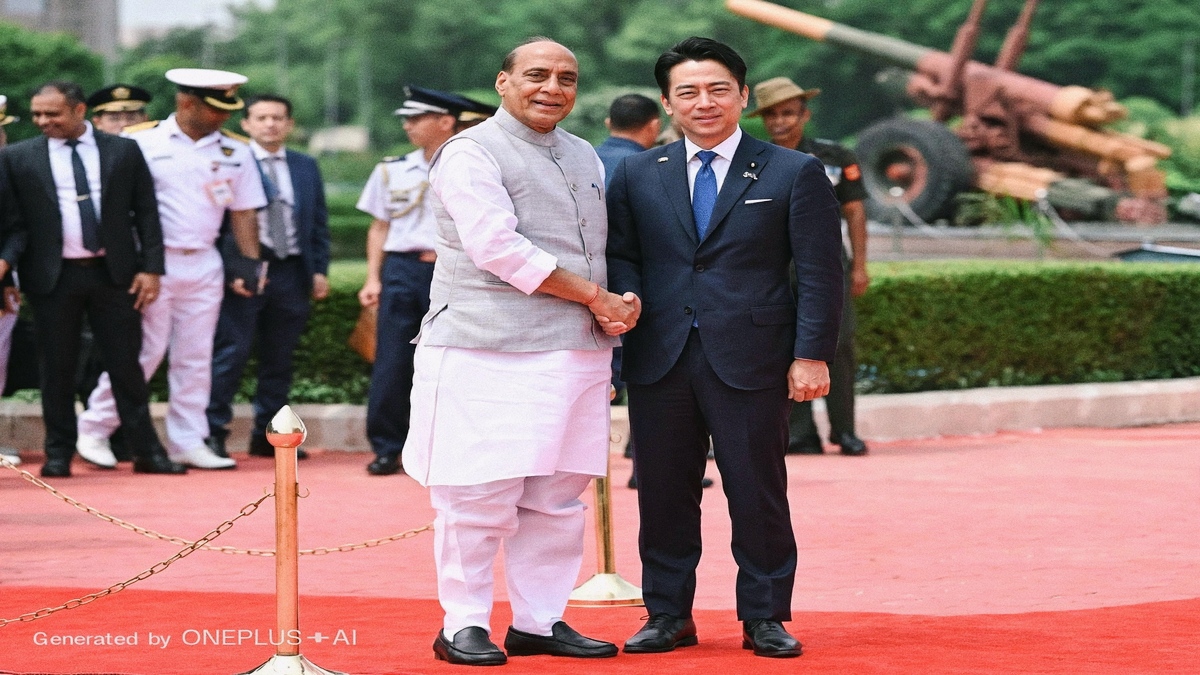 जापानी रक्षा मंत्री का संदेश लेकर भारत पहुंचे बेल्जियम के मंत्री, राजनाथ सिंह ने जताया आभार