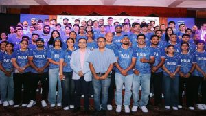 एशियाई खेल 2026 के लिए 503 सदस्यीय भारतीय दल को भव्य विदाई, मनसुख मांडविया ने बढ़ाया हौसला