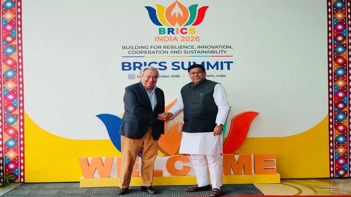यूएन महासचिव गुटेरेस समेत कई विदेशी मेहमान पहुंचे भारत, ब्रिक्स सम्मेलन में वैश्विक सहयोग पर होगी चर्चा
