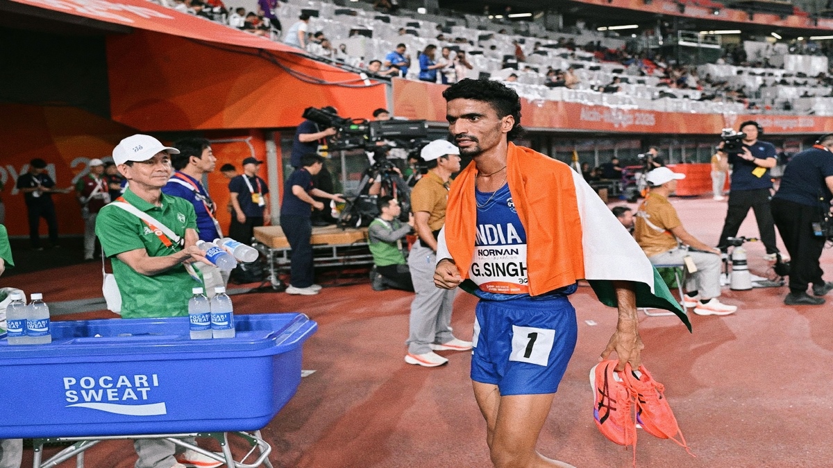 एशियन गेम्स 2026 में गुलवीर सिंह का दूसरा मेडल, 1500 मीटर में जीता सिल्वर