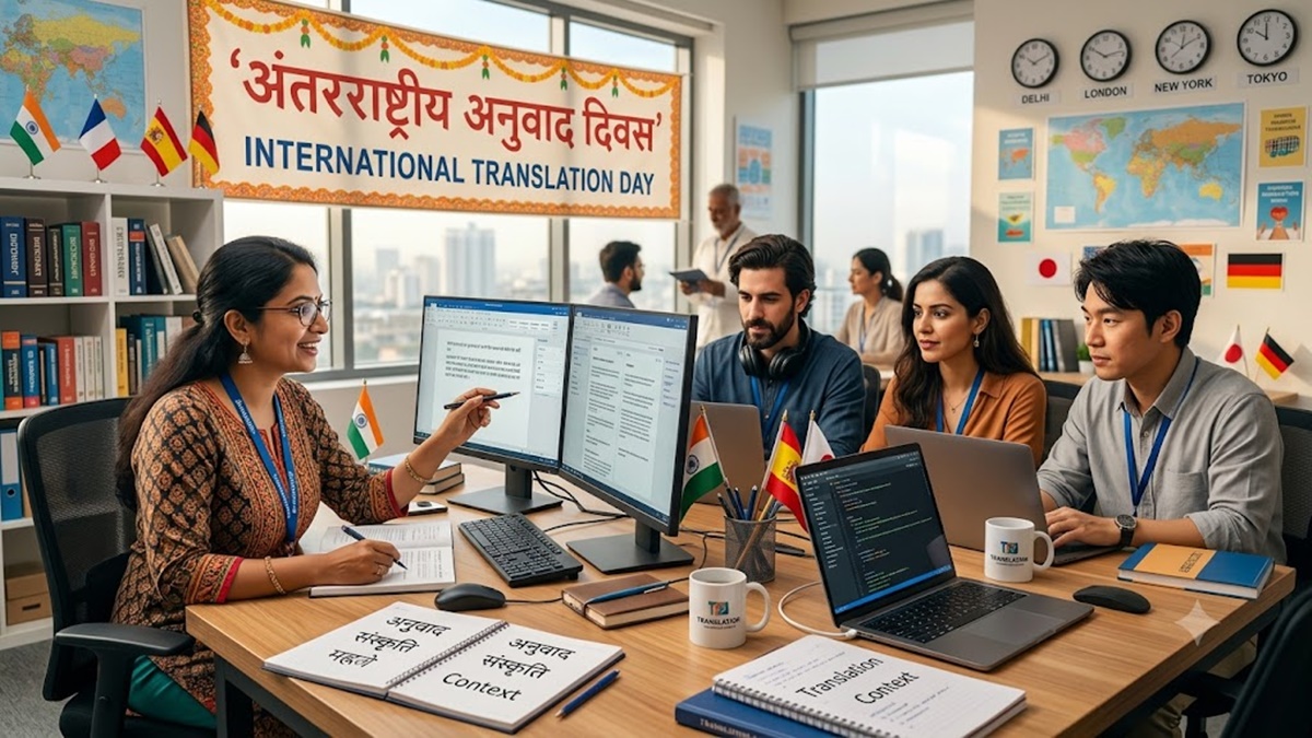 अंतरराष्ट्रीय अनुवाद दिवस : भाषाई सीमाओं से परे ज्ञान, संस्कृति और सभ्यताओं को जोड़ता अनुवाद