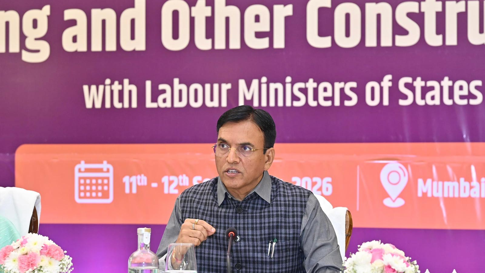 Shram Shakti fundamental to national development, says Mansukh Mandaviya at BOCW conference