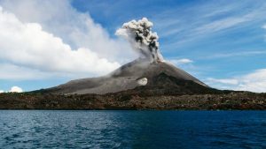 Indonesia’s Anak Krakatau eruption halts flights, schools, fishing