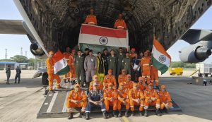 भारत ने बाढ़ प्रभावित नेपाल के लिए बेली पुल के हिस्सों की पहली खेप भेजी