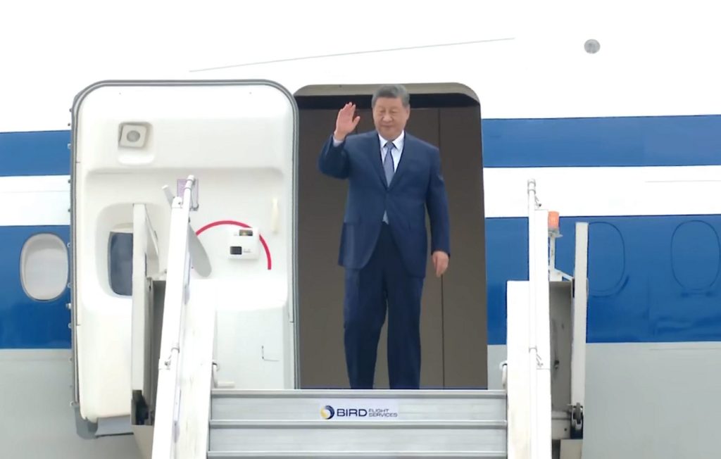 BRICS Summit: Xi Jinping arrives in Delhi