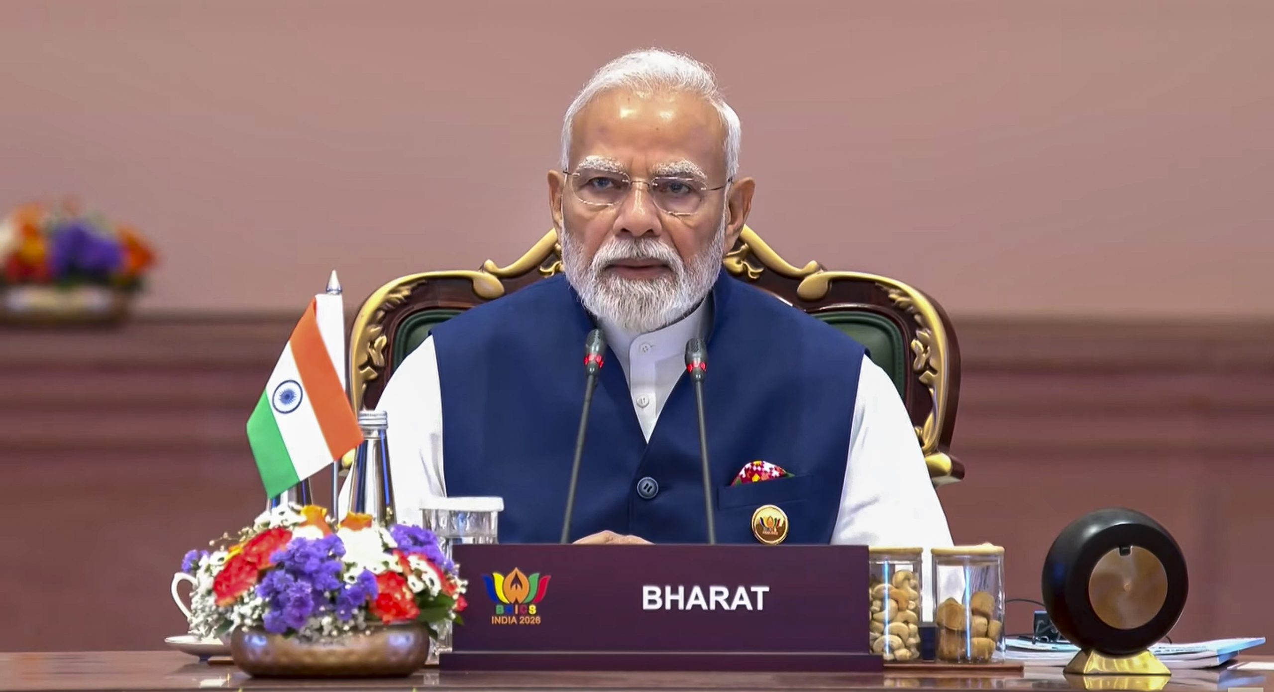 बढ़ते भू-राजनीतिक तनाव का दुनियाभर में आम लोगों के जीवन पर बुरा प्रभाव पड़ रहा है : ब्रिक्स शिखर सम्मेलन में पीएम मोदी