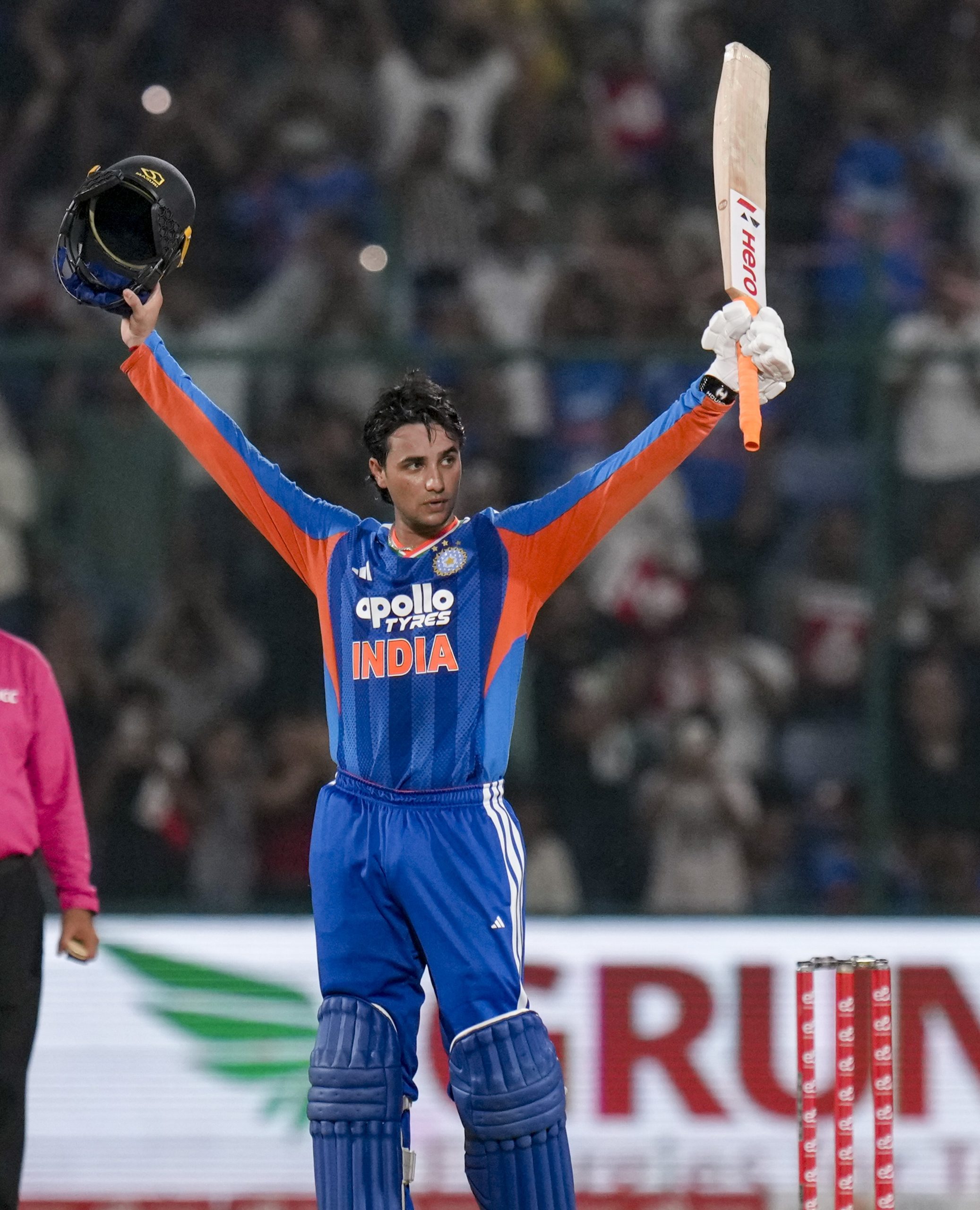 Abhishek Sharma slams 30-ball 100; breaks Rohit Sharma’s record for fastest T20I century by an Indian