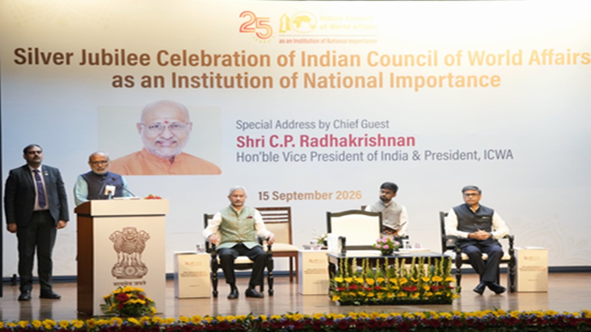 वैश्विक मंच पर शांति और समृद्धि की मजबूत आवाज के रूप में उभर रहा है भारत : उपराष्ट्रपति