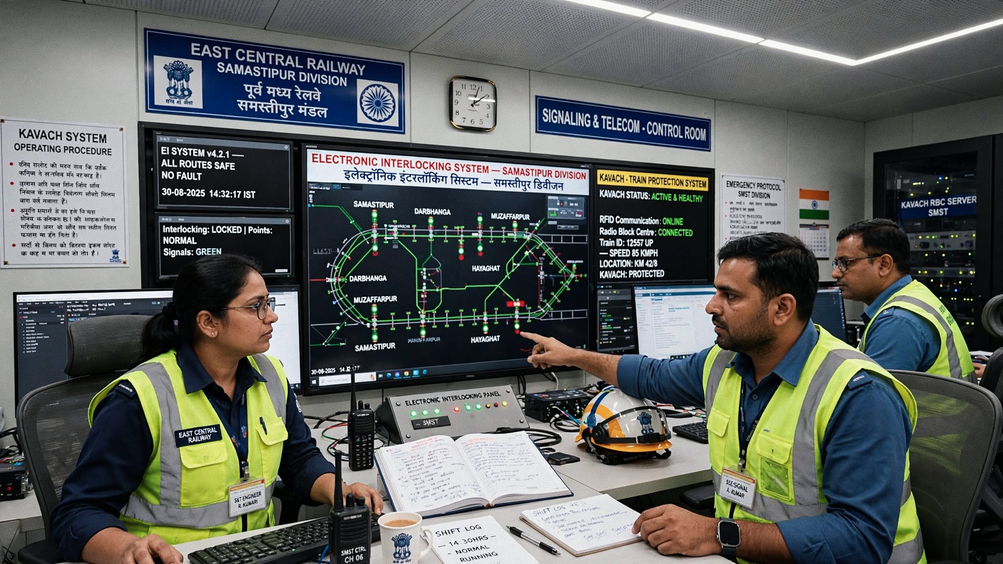 समस्तीपुर डिवीजन के 21 स्टेशनों पर इलेक्ट्रॉनिक इंटरलॉकिंग के लिए 233 करोड़ रुपए मंजूर