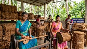 From coconut husk to enterprise: Coir drives rural entrepreneurship, women’s empowerment and sustainable livelihoods