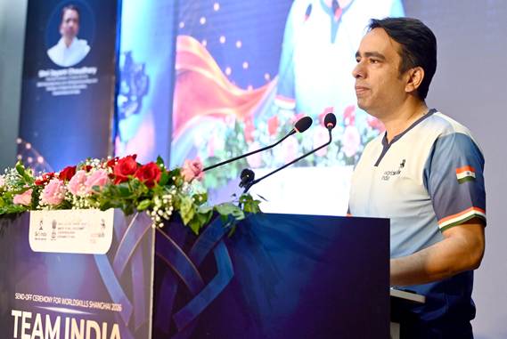 India’s Largest-Ever Skills Contingent Leaves for WorldSkills Shanghai 2026