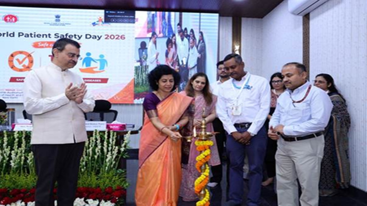 केंद्रीय स्वास्थ्य मंत्रालय ने मनाया विश्व रोगी सुरक्षा दिवस 2026, एनसीडी देखभाल पर रहा फोकस
