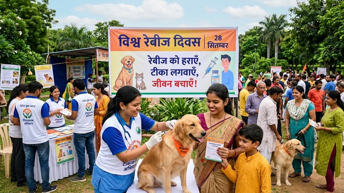 विश्व रेबीज दिवस : जागरूकता, टीकाकरण, त्वरित उपचार और सामूहिक प्रयासों से रेबीज-मुक्त दुनिया संभव