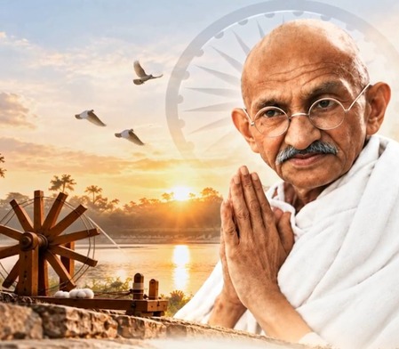 गांधी जयंती : केंद्रीय मंत्री गडकरी, सीएम योगी सहित कई नेताओं ने किया राष्ट्रपिता महात्मा गांधी को नमन