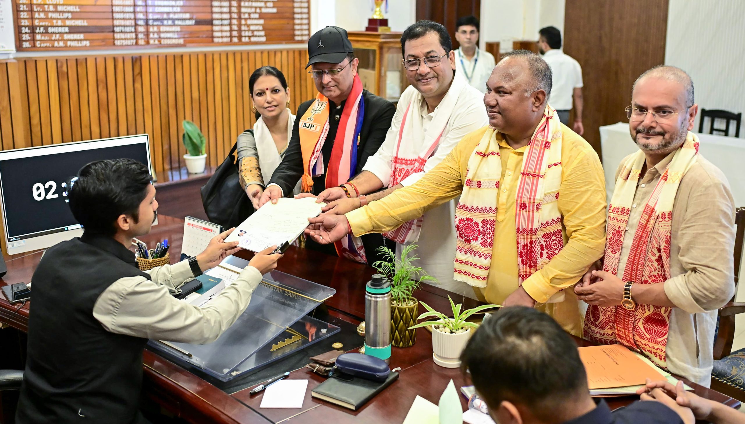 Assam: BJP’s Devashish Sharma leads by 75,248 votes in Nagaon LS bypoll