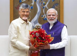 सीएम चंद्रबाबू नायडू ने पीएम मोदी से की मुलाकात, आंध्र प्रदेश के लिए उठाए विकास से जुड़े मुद्दे