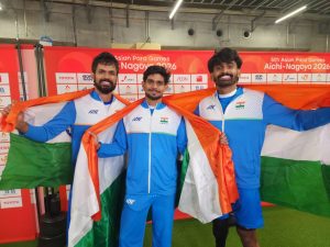 India sweep in men’s high jump T63 podium as Shailesh Kumar wins gold