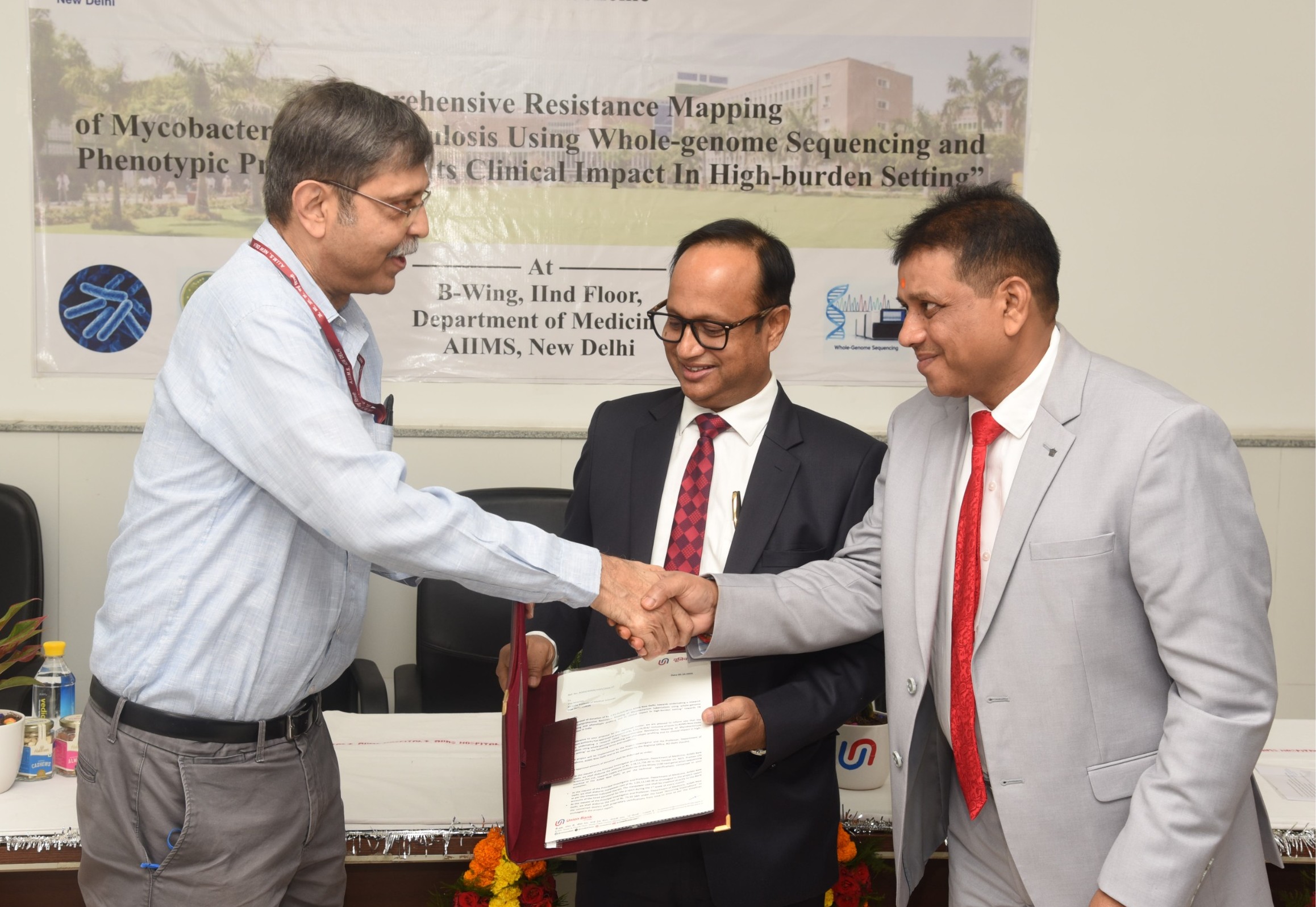 एम्स दिल्ली और यूनियन बैंक ऑफ इंडिया की साझेदारी से टीबी अनुसंधान को मिलेगा नया बल
