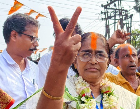 नंदीग्राम उपचुनाव में भाजपा की ऐतिहासिक जीत, हसीरानी रथ ने बनाया रिकॉर्ड
