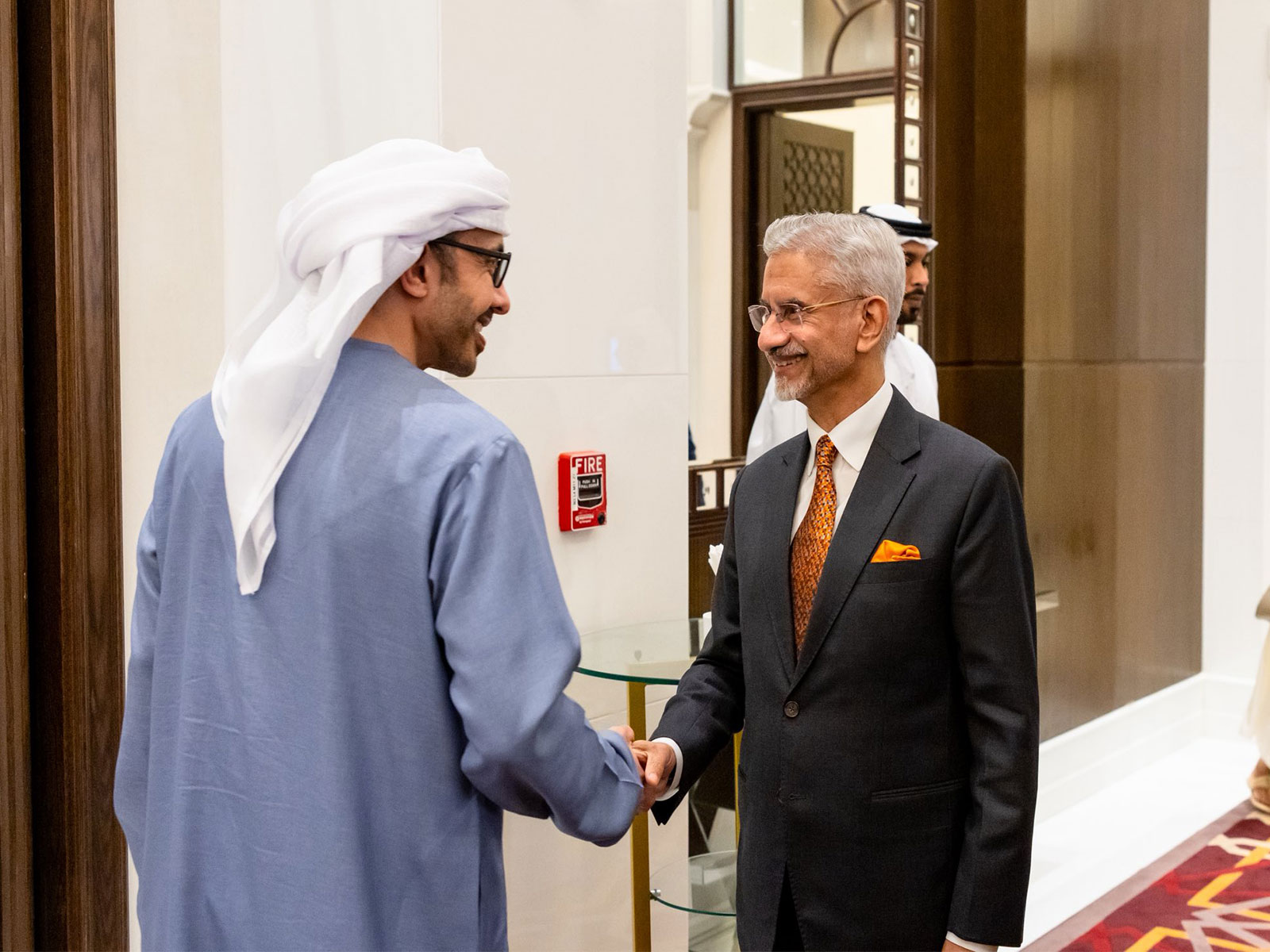 Jaishankar meets UAE foreign minister, discusses bilateral and global issues